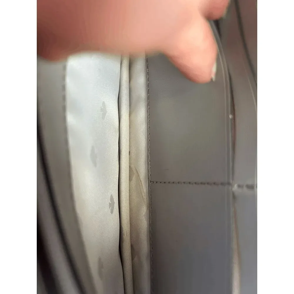 Kate Spade Gray Zipper Wallet